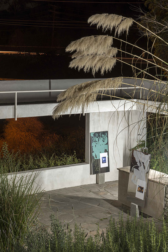 Installation View, Bryan Dooley: False Grip Demo.  Fitzpatrick-Leland House, Los Angeles. Schindler. CHEWDAY'S. Czudej